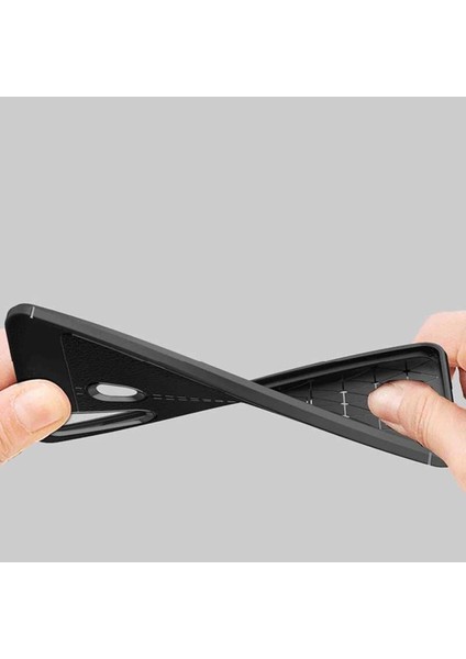 Samsung Galaxy A20S Kılıf Deri Görünümlü Renk Atmayan Dayanaklı Silikon Kapak (Niss) indirimleri