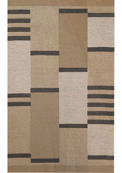 Brooklyn Brk 14 Natural Grey Jüt Görünümlü Kaymaz Tabanlı Dokuma Modern Kilim