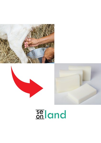 Doğal El Yapımı Keçi Sütü Sabunu 1 Kg - 6 Kalıp