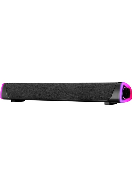 MD-SBT26 Siyah 3W*2 1200mAh Bluetooth,FM,TF Card Led Işıklı Soundbar Speaker indirimleri