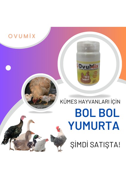 Bol Yumurtlama Karışımı ( Tüm Kümes Hayvanları Için ) 50 gr