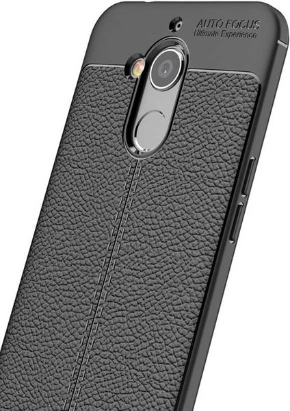 General Mobile 8 Kılıf Deri Görünümlü Renk Atmayan Dayanaklı Silikon Kapak (Niss) indirimleri