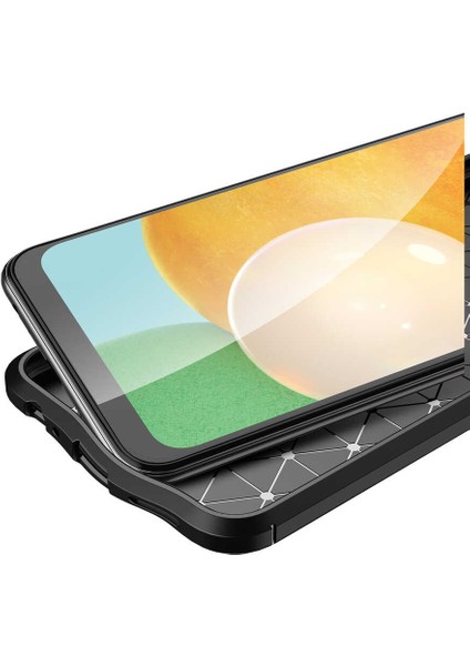 Samsung Galaxy A22 4g Kılıf Deri Görünümlü Renk Atmayan Dayanaklı Silikon Kapak (Niss)