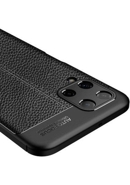 Samsung Galaxy A22 4g Kılıf Deri Görünümlü Renk Atmayan Dayanaklı Silikon Kapak (Niss)