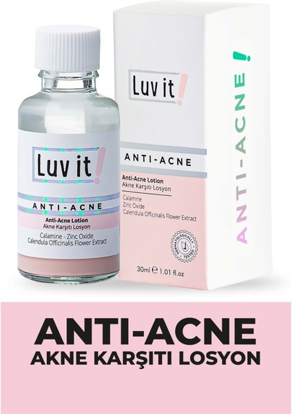 Luv it! Akne Karşıtı Losyon 30 ML