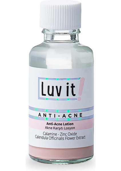 Luv it! Akne Karşıtı Losyon 30 ML