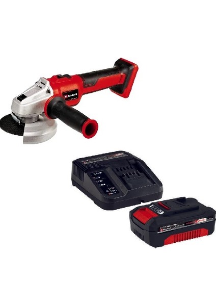 Axxıo 18/115 Q - Solo, Akülü Avuç Taşlama + 18V 4,0 Ah Pxc Starter Kit (Başlangıç Seti)