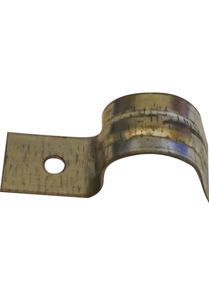 No 3 Tekli Galvenizli Saç Kroşe 17MM Çap 100 Adet