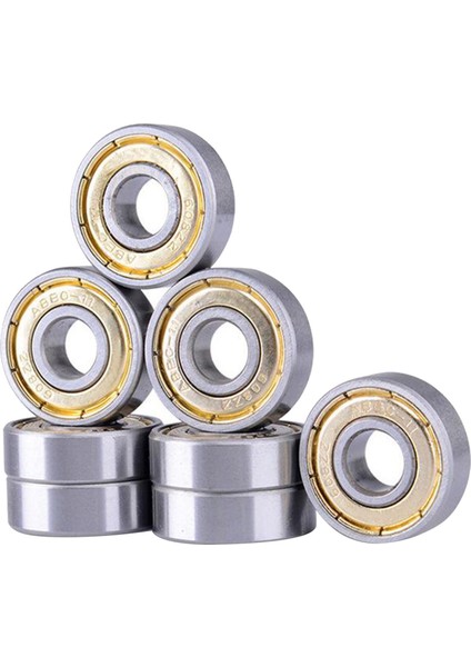 10X Kaykay Yatağı Sıralı Pating Longboard Wheel Roller Top Rulman (Yurt Dışından)