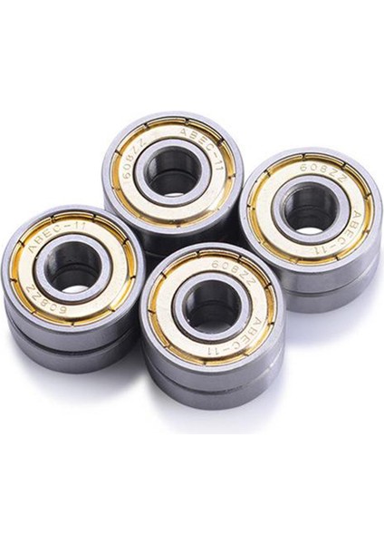 10X Kaykay Yatağı Sıralı Pating Longboard Wheel Roller Top Rulman (Yurt Dışından)