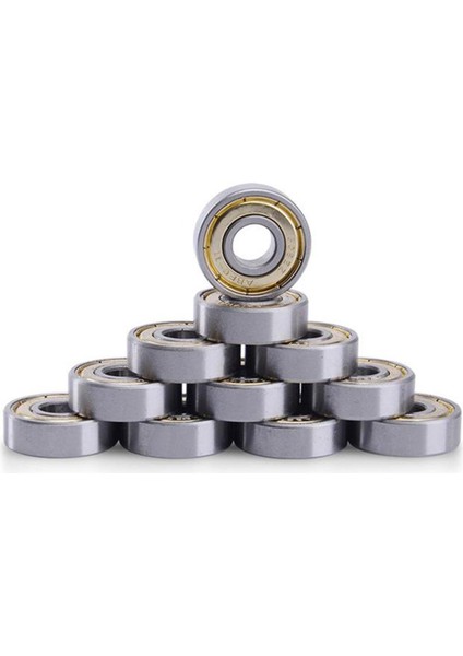 10X Kaykay Yatağı Sıralı Pating Longboard Wheel Roller Top Rulman (Yurt Dışından)