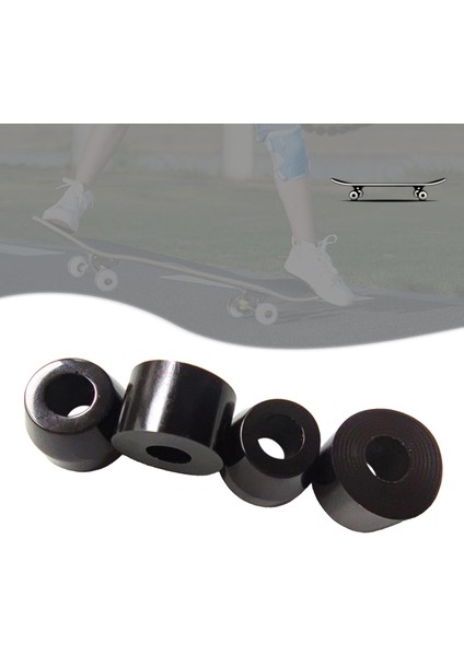 4 Adet Kaykay Kamyon Burç Yedek Longboard 90A Shim Rebuild Kitleri Siyah (Yurt Dışından) indirimleri
