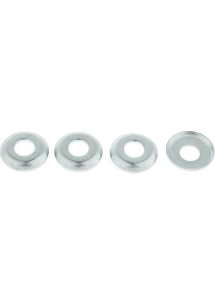 3xskateboard Kamyon Yeniden Inşa Kit Burçları Yıkayıcılar Pivot Bardaklar Koni Gümüş 3 Adet (Yurt Dışından)