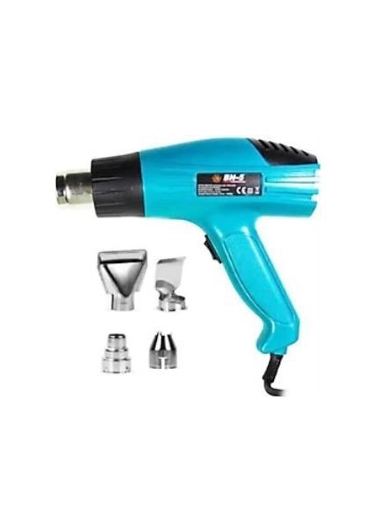 2000 W 300-600 Derece Aralığında Sıcak Hava Makinesi