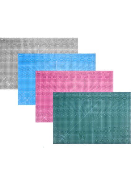 A1 Kesme Matı - Kesme Tablası - Kesim Altlığı - Cutting Mat - 90*60CM - Pembe