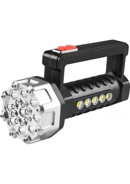 Cadde Outlet RC-3030ULTRA Güçlü El Feneri Şarjli 17LED+5COB LED 2023 3030RC