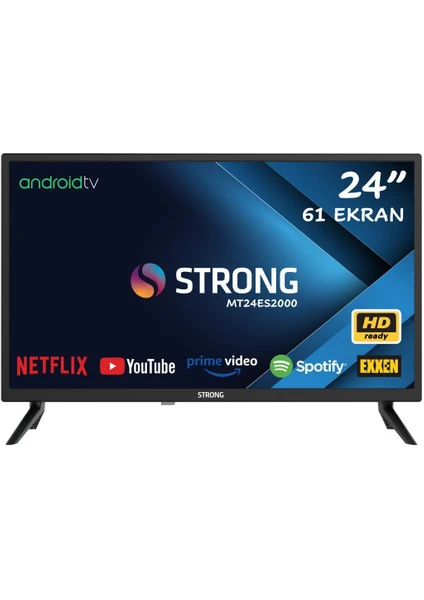 MT24ES2000 24" 60 Ekran Dahili Uydu Alıcılı Full HD Smart LED TV