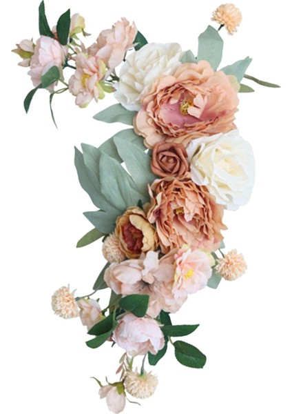 Düğün Töreni Çiçek Dekoru Yapay Çiçek Swag Duvar Pencere Için Asılı (Yurt Dışından) fiyatları