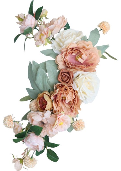 Düğün Töreni Çiçek Dekoru Yapay Çiçek Swag Duvar Pencere Için Asılı (Yurt Dışından) fırsatları