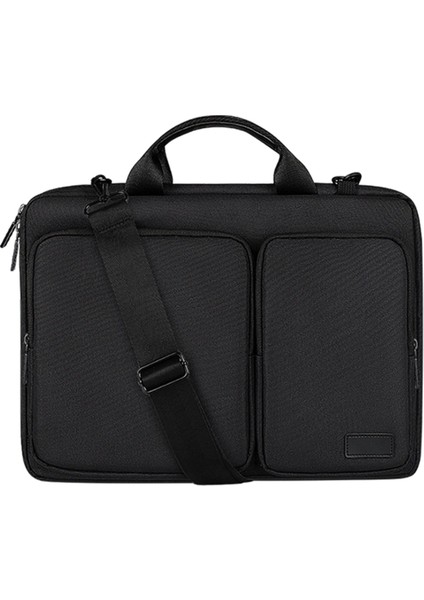15.6 Inç Çanta Için Laptop Çantası Omuz Messenger Durumda Bilgisayar Kapağı Siyah (Yurt Dışından) fiyatları