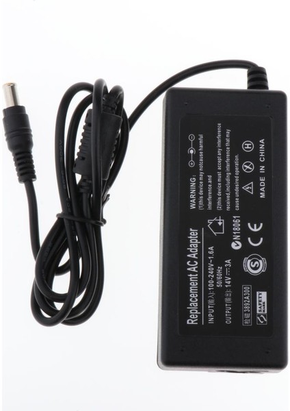 Laptop Ac Güç Adaptörü Şarj 14 V 3A 45 W Bilgisayar Için, Siyah (Yurt Dışından)