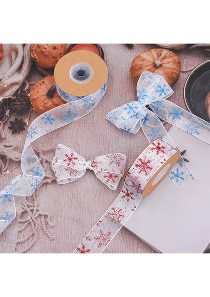 2pcs Kar Tanesi Şerit Diy Hediye Sarma Çelenk Sevgililer Için B (Yurt Dışından) indirimleri