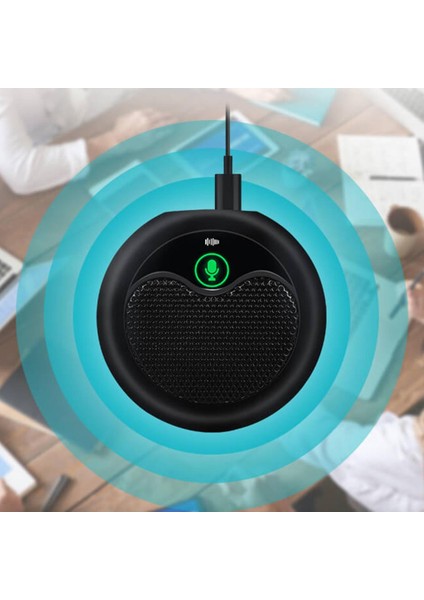 USB Konferans Mikrofon Echo Iptal Masaüstü Için Omnidirectional 360 ° (Yurt Dışından)