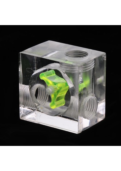 Akrilik Akış Ölçer Göstergesi G1 / 4 Su Soğutması Için Dişli Dişli # 2 Yeşil (Yurt Dışından) fiyatları