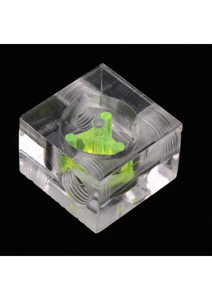 Akrilik Akış Ölçer Göstergesi G1 / 4 Su Soğutması Için Dişli Dişli # 2 Yeşil (Yurt Dışından) modelleri