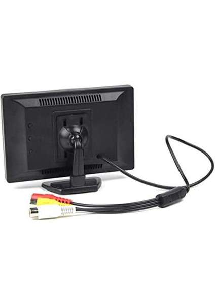 5 "800 * 480 Tft LCD Ekran Monitör Araba Yedekleme Kamera DVD Oynatıcı Dashstand + Emme Kılıfı (Yurt Dışından)