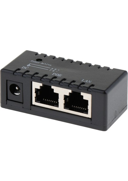 Ethernet (Poe) Enjektörü, Iletim Hızı 10-100MBPS, Otomatik Mdix Giriş / Çıkış, Tak ve Play Siyah (Yurt Dışından) fırsatları