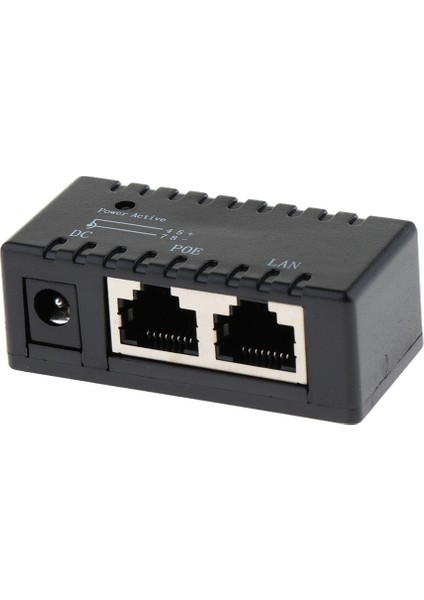 Ethernet (Poe) Enjektörü, Iletim Hızı 10-100MBPS, Otomatik Mdix Giriş / Çıkış, Tak ve Play Siyah (Yurt Dışından) indirimleri