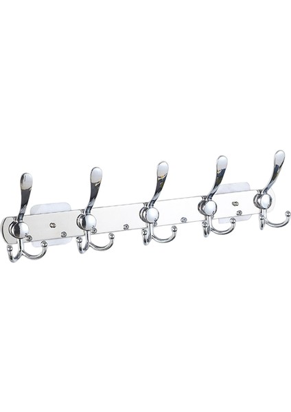 Duvar Kancası Duvara Monte Dayanıklı Askı 5 Kancaları Giysiler Için Giriş Yolu Mutfak Argent (Yurt Dışından) fiyatları