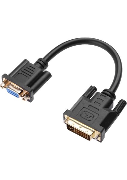 DVI VGA Adaptörü DVI 24 + 5 Pin VGA Kablosu Dijital Analog Audio Converter (Yurt Dışından)