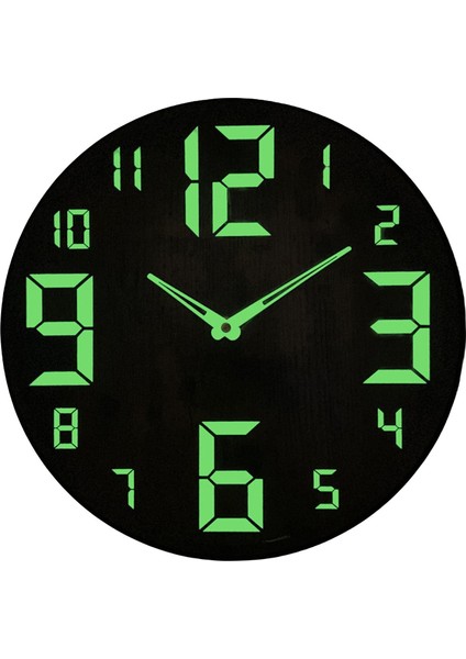 2x Aydınlık Duvar Saati Dekoratif Olmayan 12 ''/30 cm , 12 Inç Stylec ve Stil (Yurt Dışından) modelleri