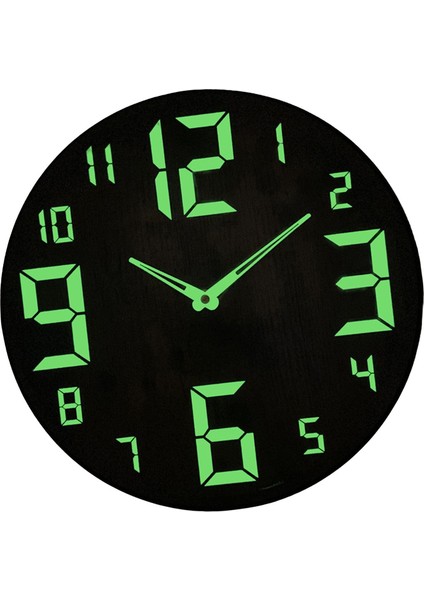 2x Aydınlık Duvar Saati Dekoratif Olmayan 12 ''/30 cm , 12 Inç Stylec ve Stil (Yurt Dışından) fırsatları