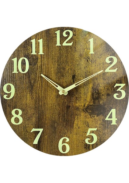 2x Aydınlık Duvar Saati Dekoratif Olmayan 12 ''/30 cm , 12 Inç Stylec ve Stil (Yurt Dışından) indirimleri