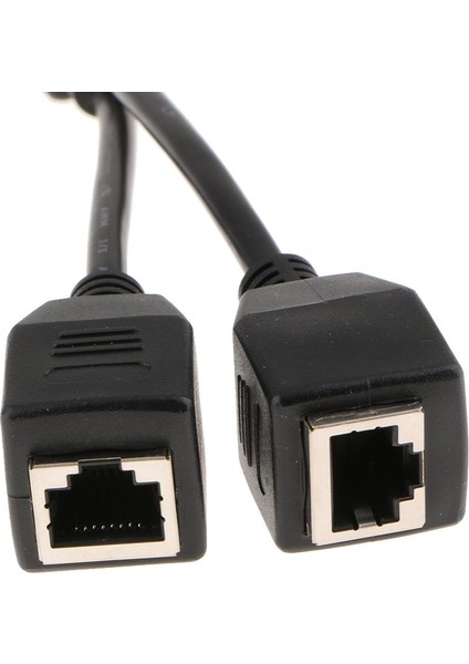 Splitter Kablosu 1 Ila 2 Yollu Çift Kadın Portu Lan Ethernet Kablosu (Yurt Dışından)