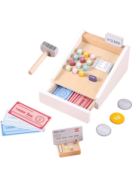 Yazarlık Oyun Toy Rol Oyun Oyuncak Süpermarket Yiyecek Dükkanı Çocuklar Için Komik (Yurt Dışından)