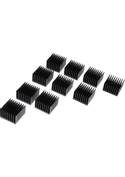 10 Paket Alüminyum Soğutucu 37X37X24MM Ic 10W LED Için Soğutucu Radyatör Fin (Yurt Dışından)