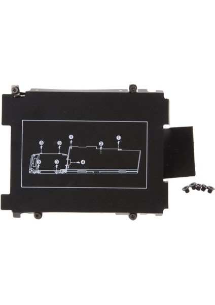 Hp 840G3 840G4 HDD Sabit Sürücü / Disk Caddy Braketi Vidalı (Yurt Dışından)