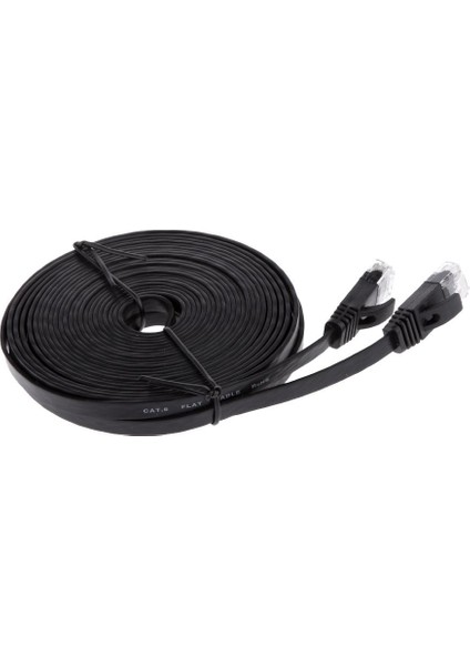 8 M Ağ Ethernet CAT5E Cat6 Utp Yama Kablosu Kurşun Konnektörleri 3ft (Yurt Dışından)