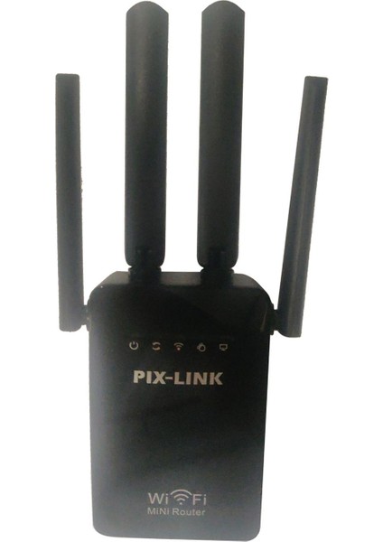 WR09 300 Mbps Kablosuz Wifi Yönlendirici Tekrarlayıcı Ap Booster 4 Antenler Kolay Kurulum (Yurt Dışından)