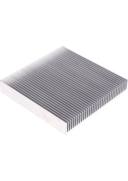 1pack LED Işık Soğutma Soğutucu Alüminyum Soğutucu Dıy Isı Lavabolar Gümüş (Yurt Dışından)