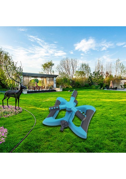 Otomatik Yard Sprinkler Ayarlanabilir 3 Arms Su Sprinkler Oynayan Çocuklar Için (Yurt Dışından)