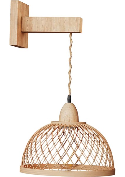 Çiftlik Rustik Duvar Acces Duvar Lambası Cafe Living C Için Rattan Lambalar (Yurt Dışından) fiyatları