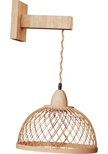 Çiftlik Rustik Duvar Acces Duvar Lambası Cafe Living C Için Rattan Lambalar (Yurt Dışından) modelleri