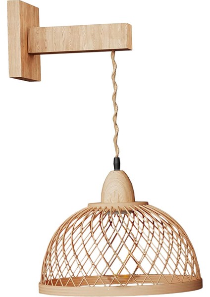 Çiftlik Rustik Duvar Acces Duvar Lambası Cafe Living C Için Rattan Lambalar (Yurt Dışından) indirimleri
