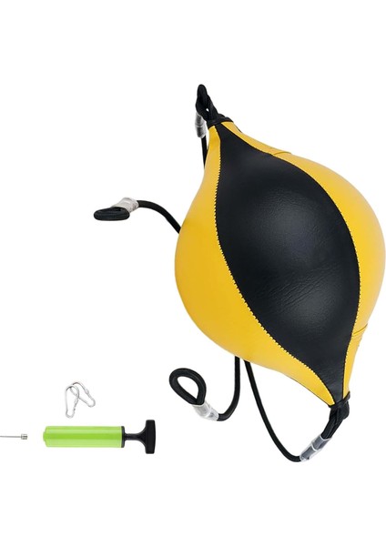 Çift Uç Delme Torbası Elastik Halat Taşınabilir Şişirilebilir Eğitim Hız Topu C (Yurt Dışından) indirimleri