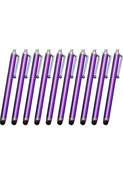 Iphone Için 10X Yüksek Hassas Kapasitif Ekran Stylus Kalem / iPad Mor Için (Yurt Dışından)